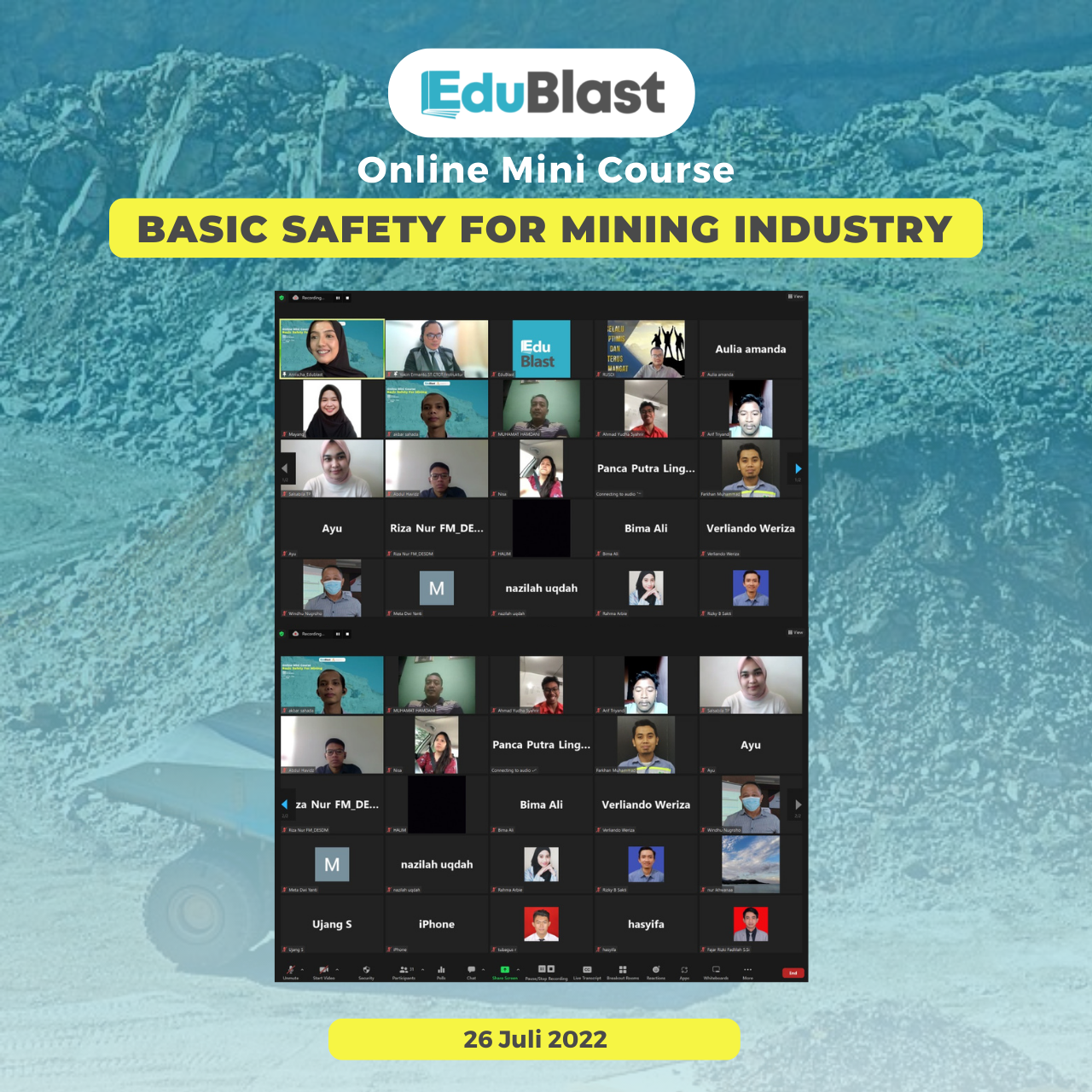 Mini Course Basic Safety For Mining Industry