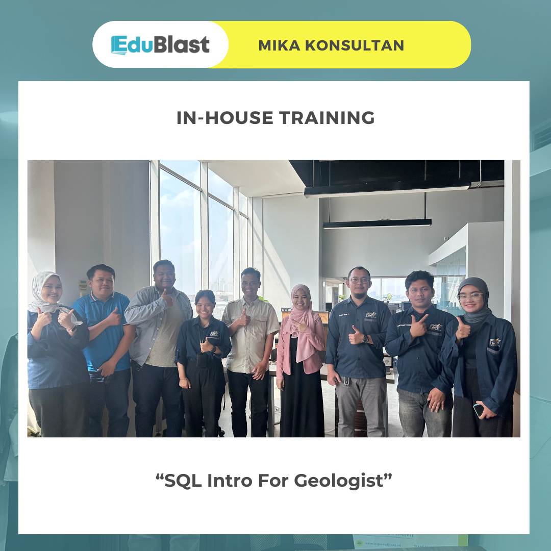 In House Training SQL Intro for Geologist - PT. Minevesting Konsultan Indonesia (MIKA)