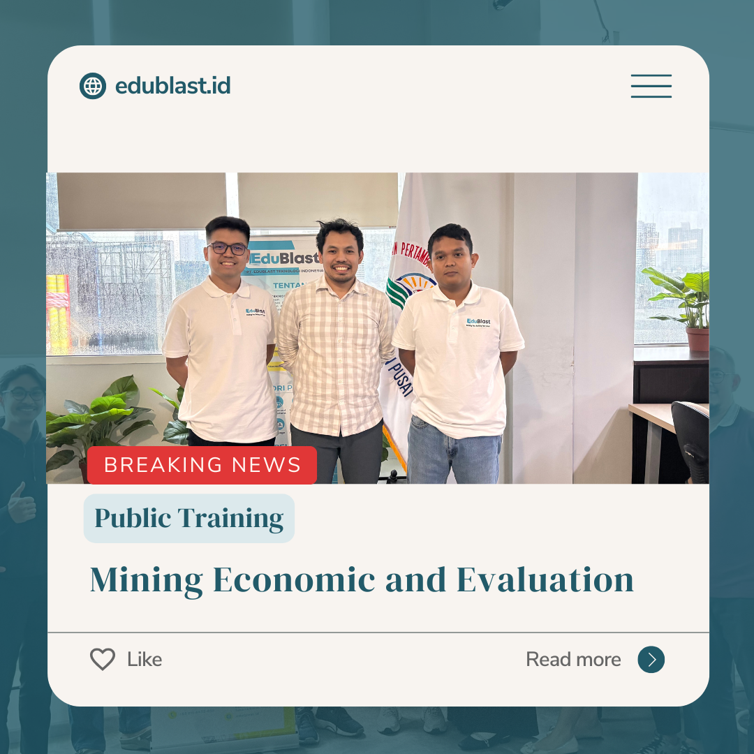 Public Training – Mining Economic and Evaluation