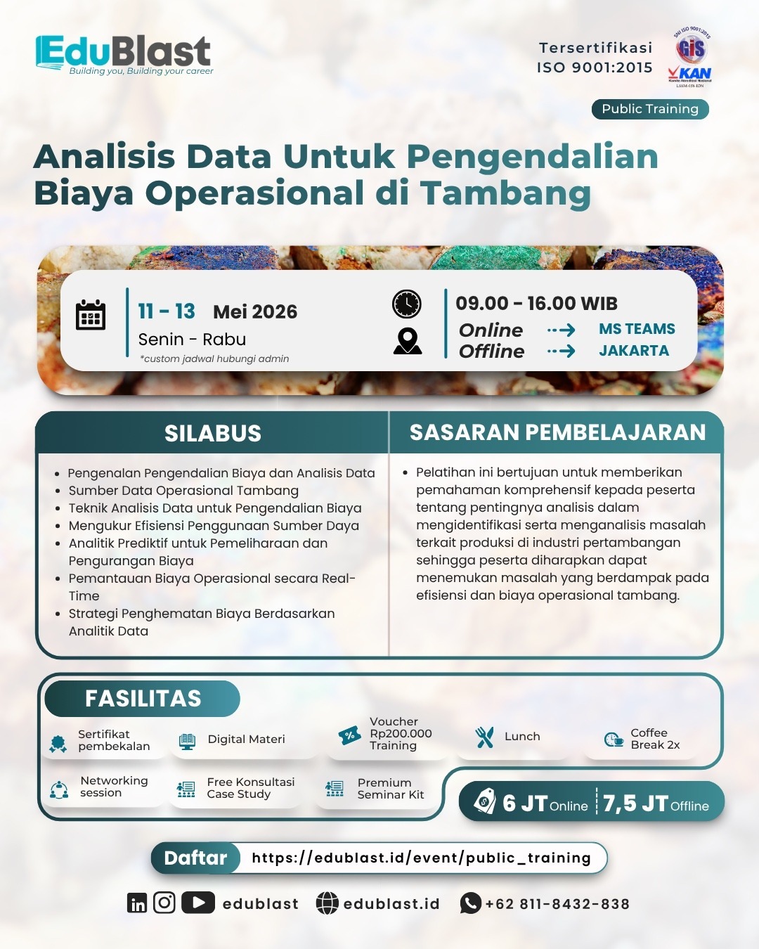 Analisis Data untuk Pengendalian Biaya Operasional di Tambang